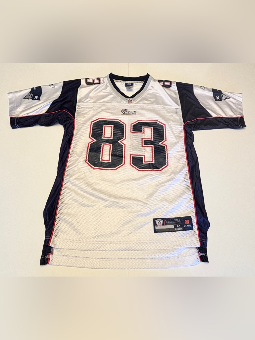 Patriots Men’s #83 Wes Welker Jersey - Medium